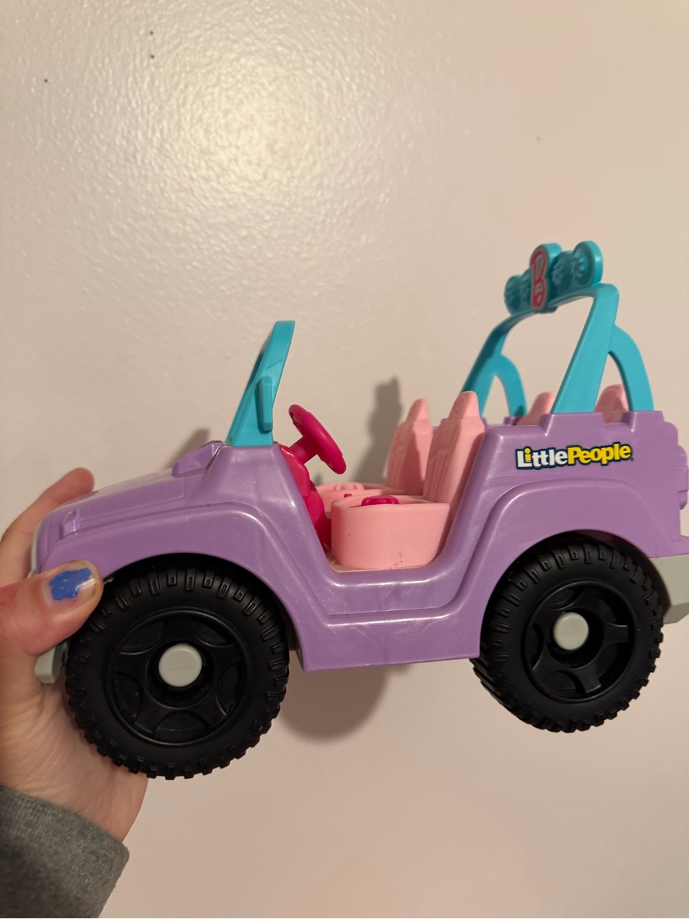 Fisher Price Little People Barbie Beach jeep
